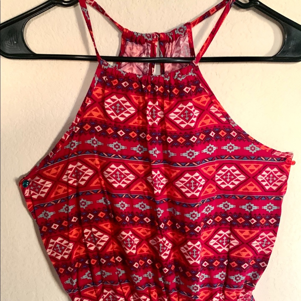 Pink romper from Hollister